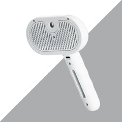 Self-Cleaning Pet Hair Remover Brush — Mint & Peach