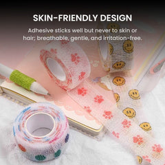 Self Adhesive Elastic Bandage Wrap – 5pcs Set