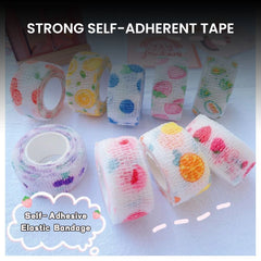 Self Adhesive Elastic Bandage Wrap – 5pcs Set