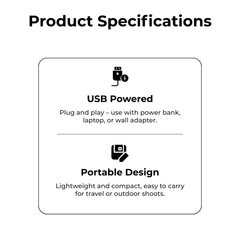 26cm LED Selfie Ring Light with Tripod & Phone Holder