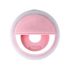 Rechargeable Selfie Ring Light Clip for Phone & Laptop