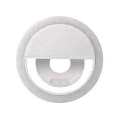 Rechargeable Selfie Ring Light Clip for Phone & Laptop