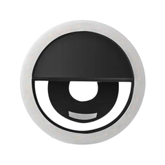 Rechargeable Selfie Ring Light Clip for Phone & Laptop