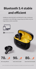 Realfit F3 ANC Earbuds: HIFI Bass, ENC Calls, Sport & Gaming