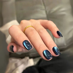 Black Brown Cat Eye Gel Polish - MIANEL 12ML Summer 2025