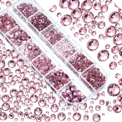 Shiny Nail Rhinestones Set SS6-SS30 | Mixed Glass Gems