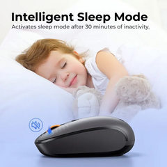 Silent Click Wireless Mouse MacBook PC