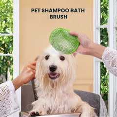 Silicone Pet Grooming Brush / Adjustable Strap