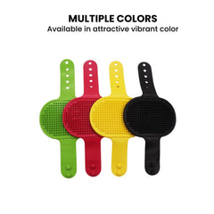 Silicone Pet Grooming Brush / Adjustable Strap