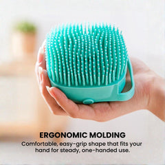 Silicone Pet Shower Brush & Shampoo Dispenser