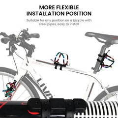 Silicone Bike Water Bottle Cage Mount Adapter
