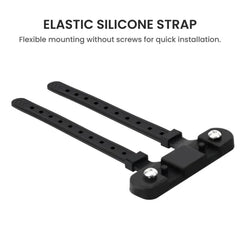 Silicone Bike Water Bottle Cage Mount Adapter