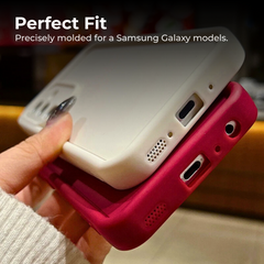 Candy Color Silicone Case for Samsung S25 S24 S23 Ultra