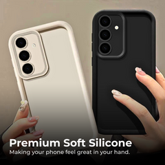 Candy Color Silicone Case for Samsung S25 S24 S23 Ultra