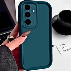 Candy Color Silicone Case for Samsung S25 S24 S23 Ultra