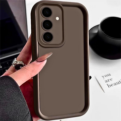Candy Color Silicone Case for Samsung S25 S24 S23 Ultra