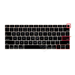 Silicone Keyboard Cover for MacBook M1 M2 M3 Pro Air