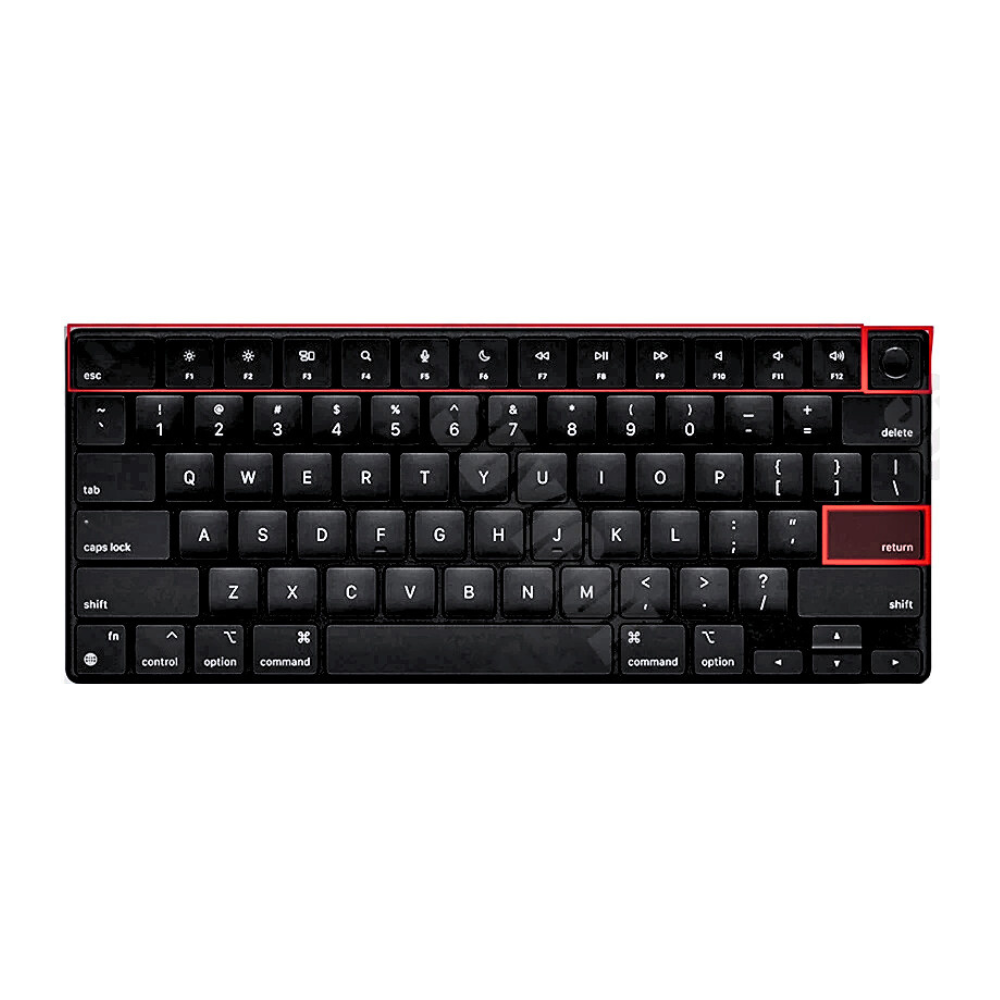 Clear Silicone Keyboard Cover — MacBook 13–16" (Universal Fit)