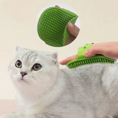 Silicone Pet Grooming Brush / Adjustable Strap