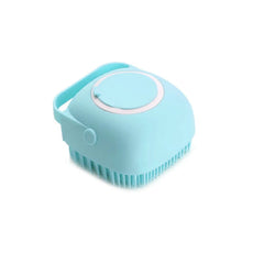 Silicone Pet Shower Brush & Shampoo Dispenser