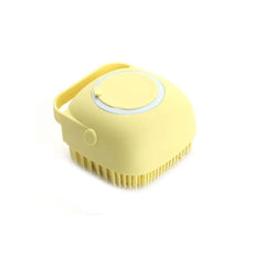 Silicone Pet Shower Brush & Shampoo Dispenser