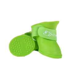 Silicone Waterproof Dog Boots — Non-Slip Pet Rain Shoes