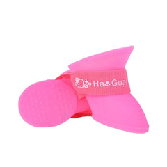 Silicone Waterproof Dog Boots — Non-Slip Pet Rain Shoes