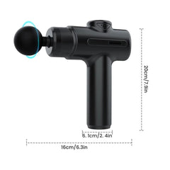 Deep Tissue Massage Gun — 12mm Stroke, 3–4 Hr Battery