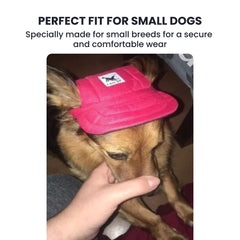 Dog Baseball Hat – Adjustable Summer Sun Cap for Pets