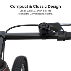 Small Alloy Bike Bell – Loud Horn for MTB & Road
