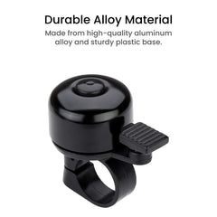Small Alloy Bike Bell – Loud Horn for MTB & Road