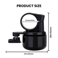 Small Alloy Bike Bell – Loud Horn for MTB & Road