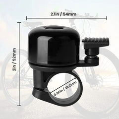Small Alloy Bike Bell – Loud Horn for MTB & Road