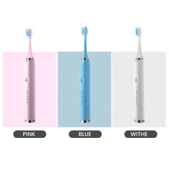 Smart Ultrasonic Electric Toothbrush | Long Lasting & Rechargeable