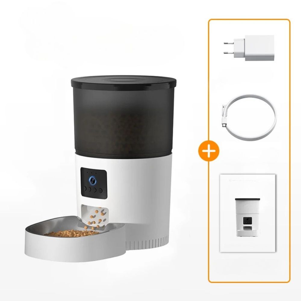 Smart 3L Automatic Pet Feeder with Camera & App Control