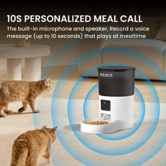 Smart 3L Automatic Pet, Cat & Dog Feeder with Camera & App Control