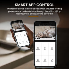 Smart 3L Automatic Pet, Cat & Dog Feeder with Camera & App Control
