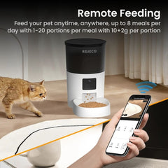 Smart 3L Automatic Pet, Cat & Dog Feeder with Camera & App Control