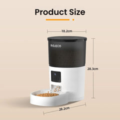 Smart 3L Automatic Pet, Cat & Dog Feeder with Camera & App Control