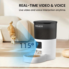 Smart 3L Automatic Pet Feeder with Camera & App Control