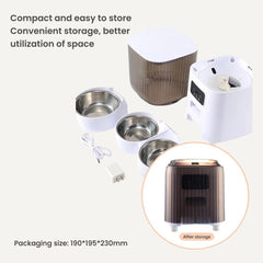 Smart 5L WiFi Automatic Pet, Cat & Dog Feeder with Camera