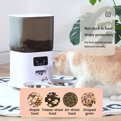 Smart 5L WiFi Automatic Pet, Cat & Dog Feeder with Camera