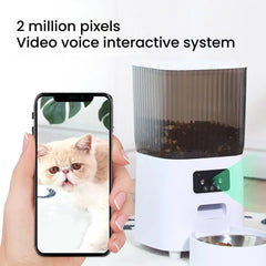 Smart 5L WiFi Automatic Pet, Cat & Dog Feeder with Camera