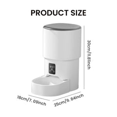 Smart Automatic Pet, Cat & Dog Feeder with App Control