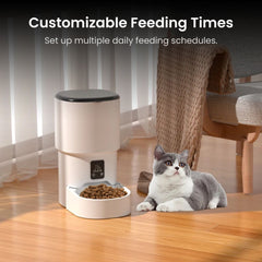 Smart Automatic Pet, Cat & Dog Feeder with App Control