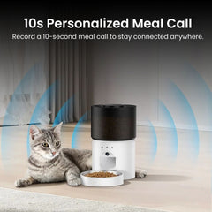 Smart Automatic Pet, Cat & Dog Feeder with Camera & App Control