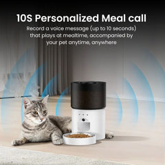 Smart Automatic Pet, Cat & Dog Feeder with Camera & App Control