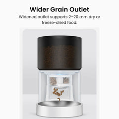 Smart Automatic Pet, Cat & Dog Feeder with Camera & App Control