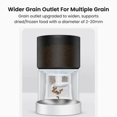 Smart Automatic Pet, Cat & Dog Feeder with Camera & App Control