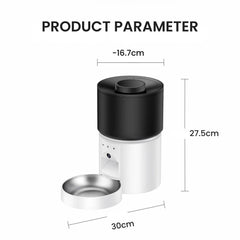 Smart Automatic Pet, Cat & Dog Feeder with Camera & App Control